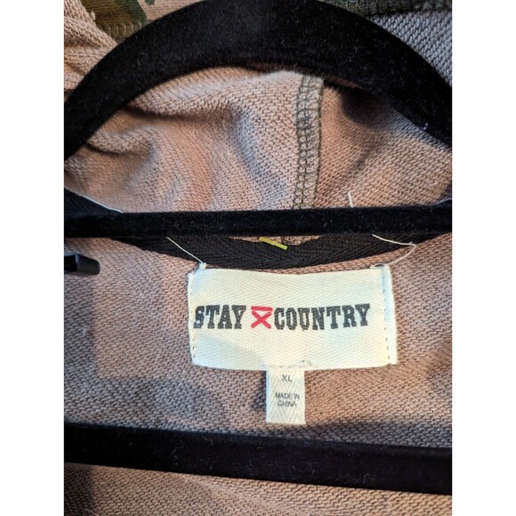 Stay Country women's size xl hoody with embroidery preowned - Picture 8 of 9